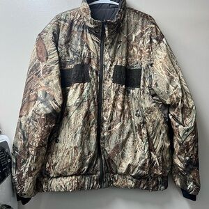 Men’s Redhead Mossy Oak Duck Blind Camo Insulated Hunting Jacket XL